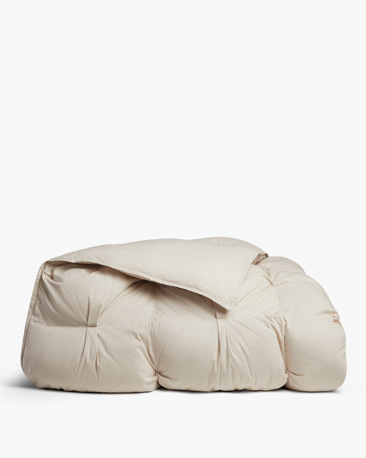 Organic Cotton Puff Comforter (Bone)