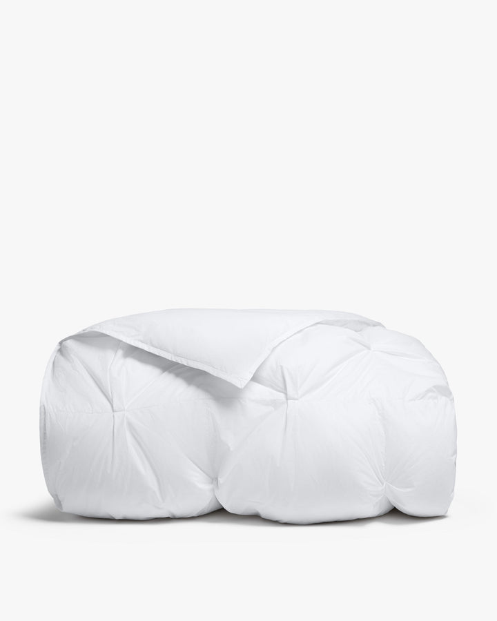 Organic Cotton Puff Comforter (White)