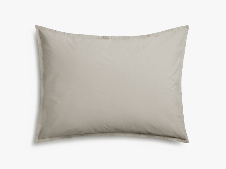 Organic Cotton Sham Set (Bone)