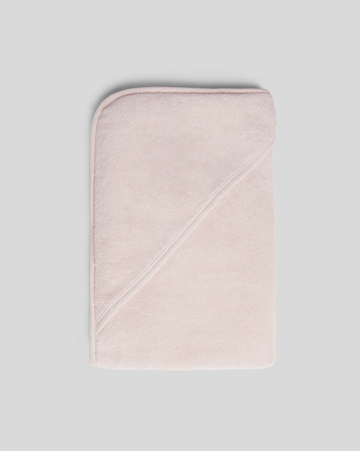 Organic Hooded Baby Towel (Blush)