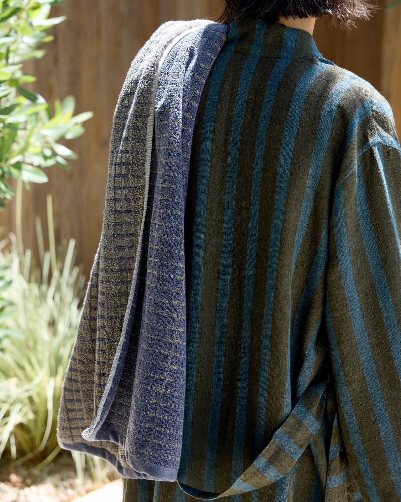 Parachute Home Ladder Stripe Towels - Thumbnail 4