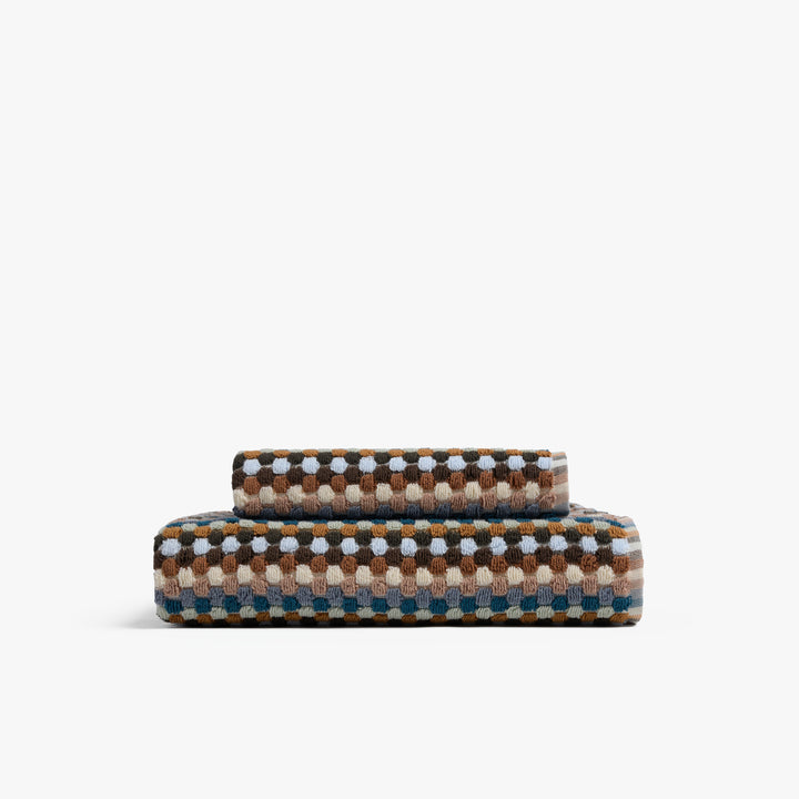 Organic Cotton Mosaic Towels (Multi)