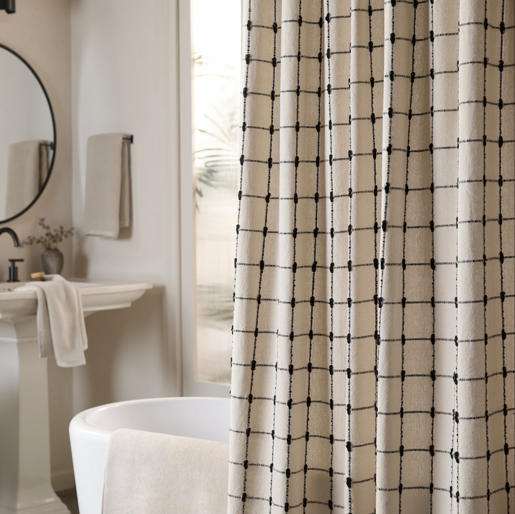 Organic Oasis Shower Curtain - Thumbnail 2