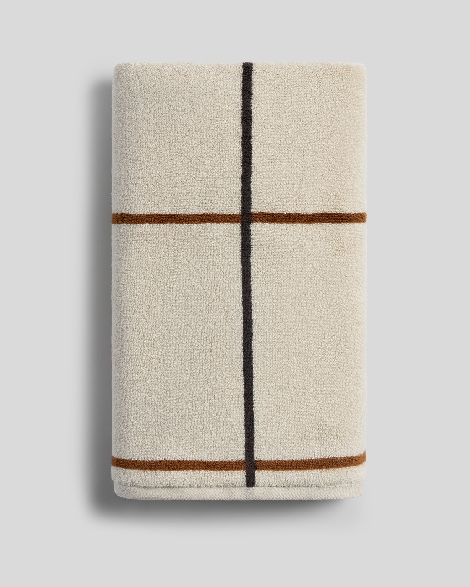 Organic Plush Towels (Bone Windowpane) – Parachute Home