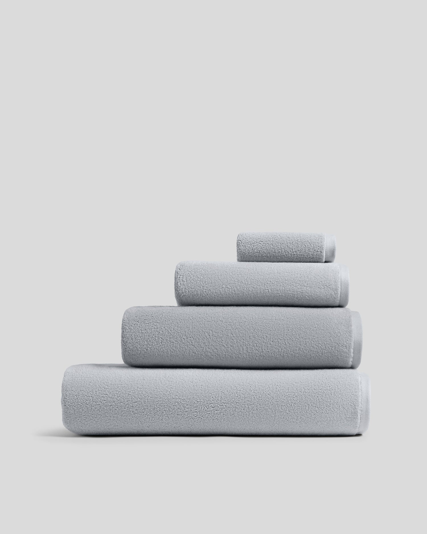 Organic Plush Towels (Sky)