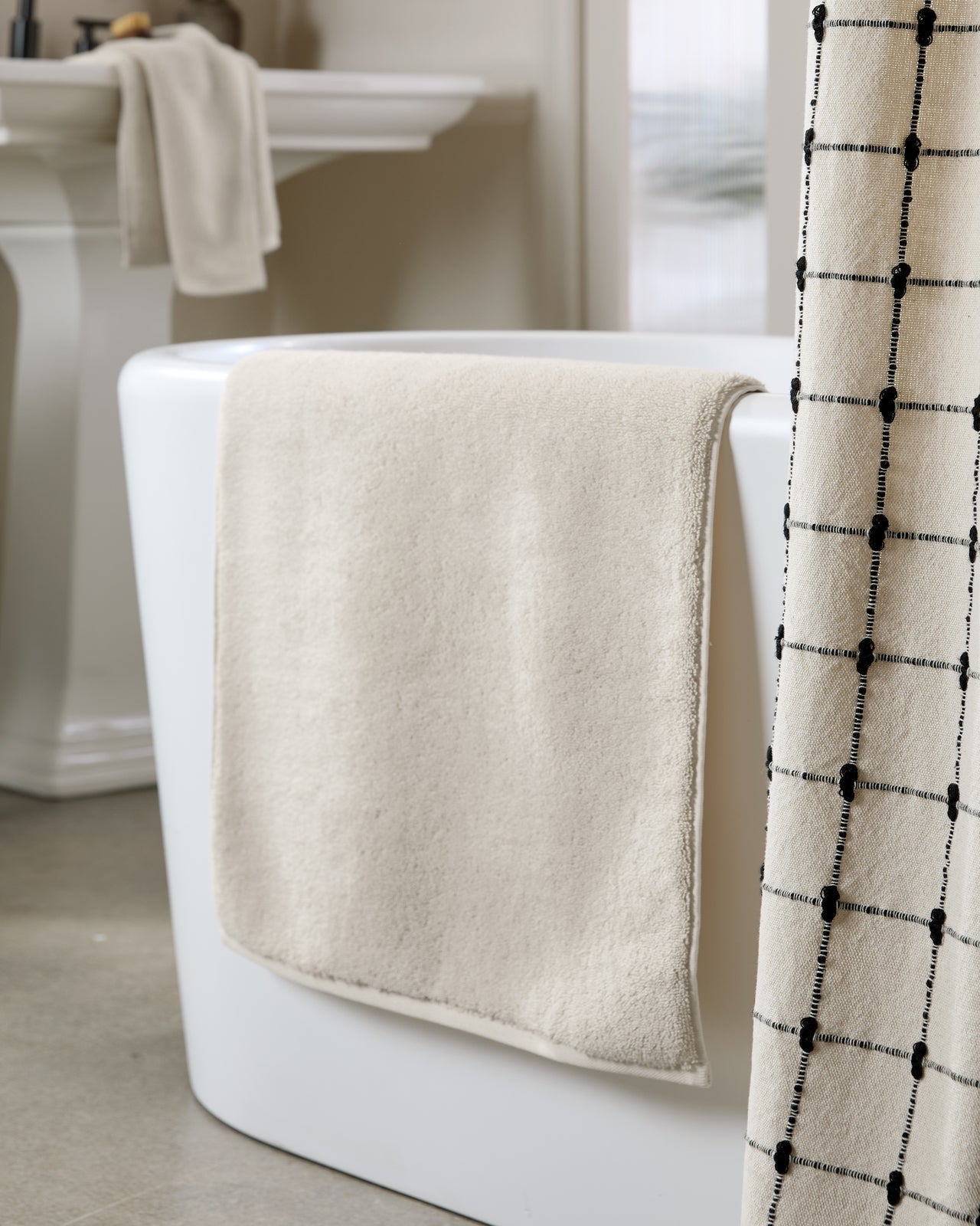 Organic Plush Tub Mat - Thumbnail 3