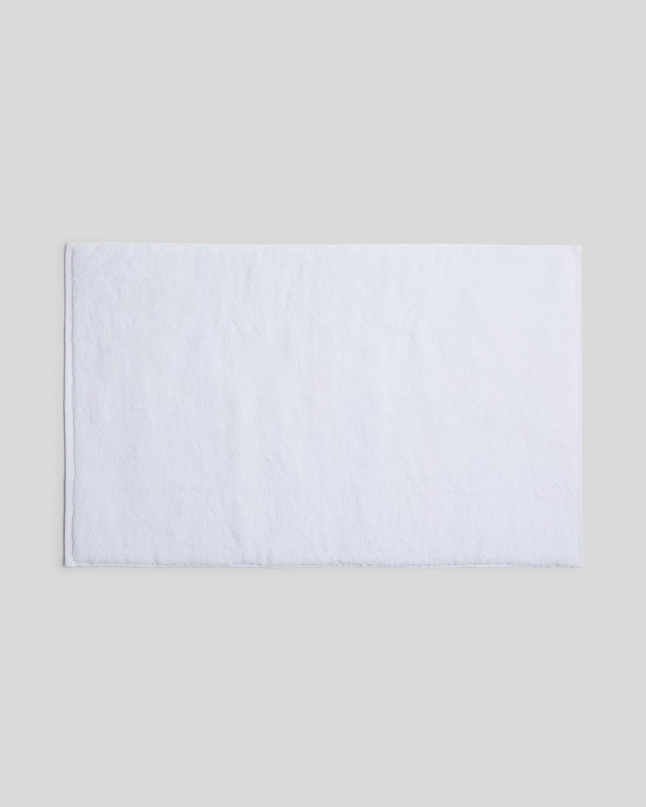 Organic Plush Tub Mat (White) - White / Standard