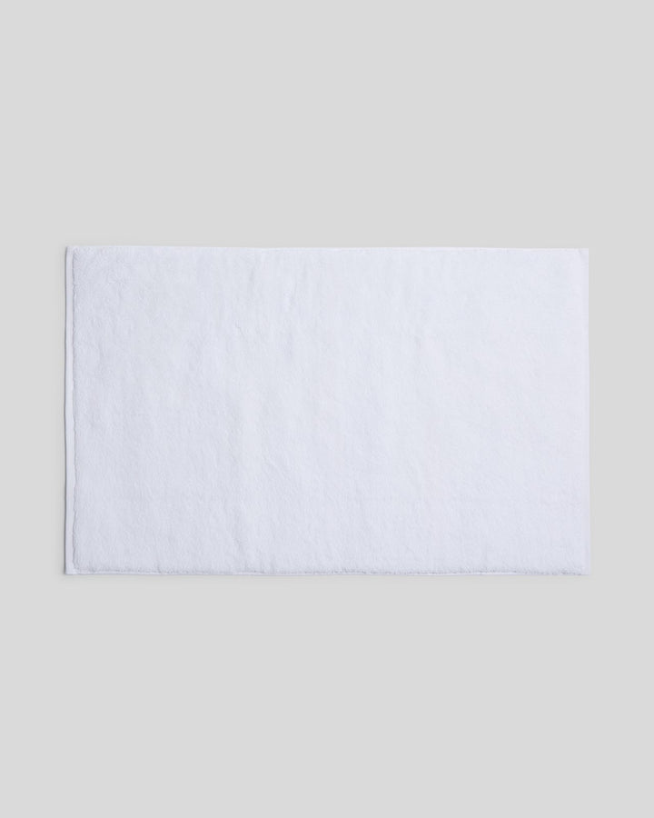 Organic Plush Tub Mat (White)