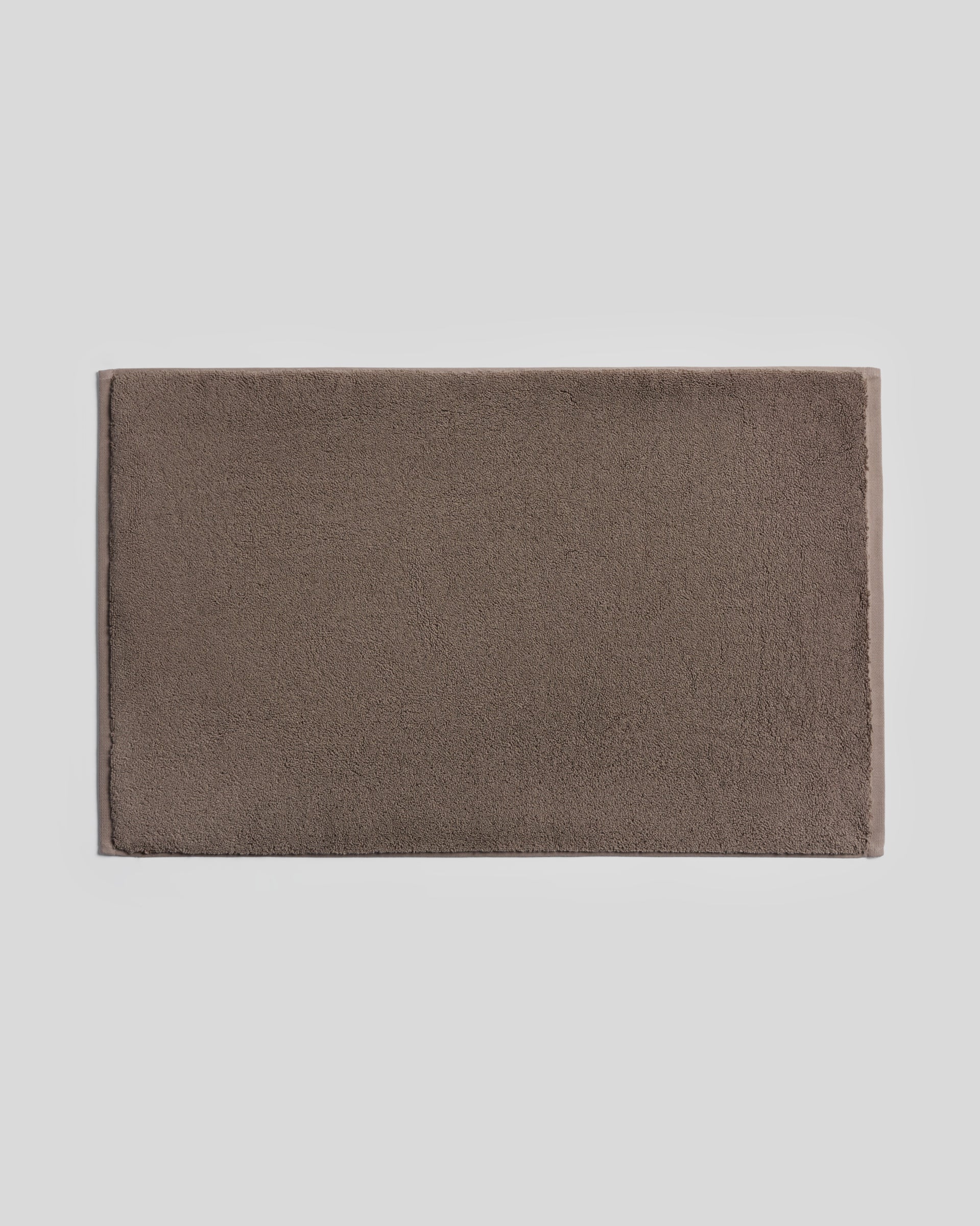 Organic Plush Tub Mat (Warm Grey)