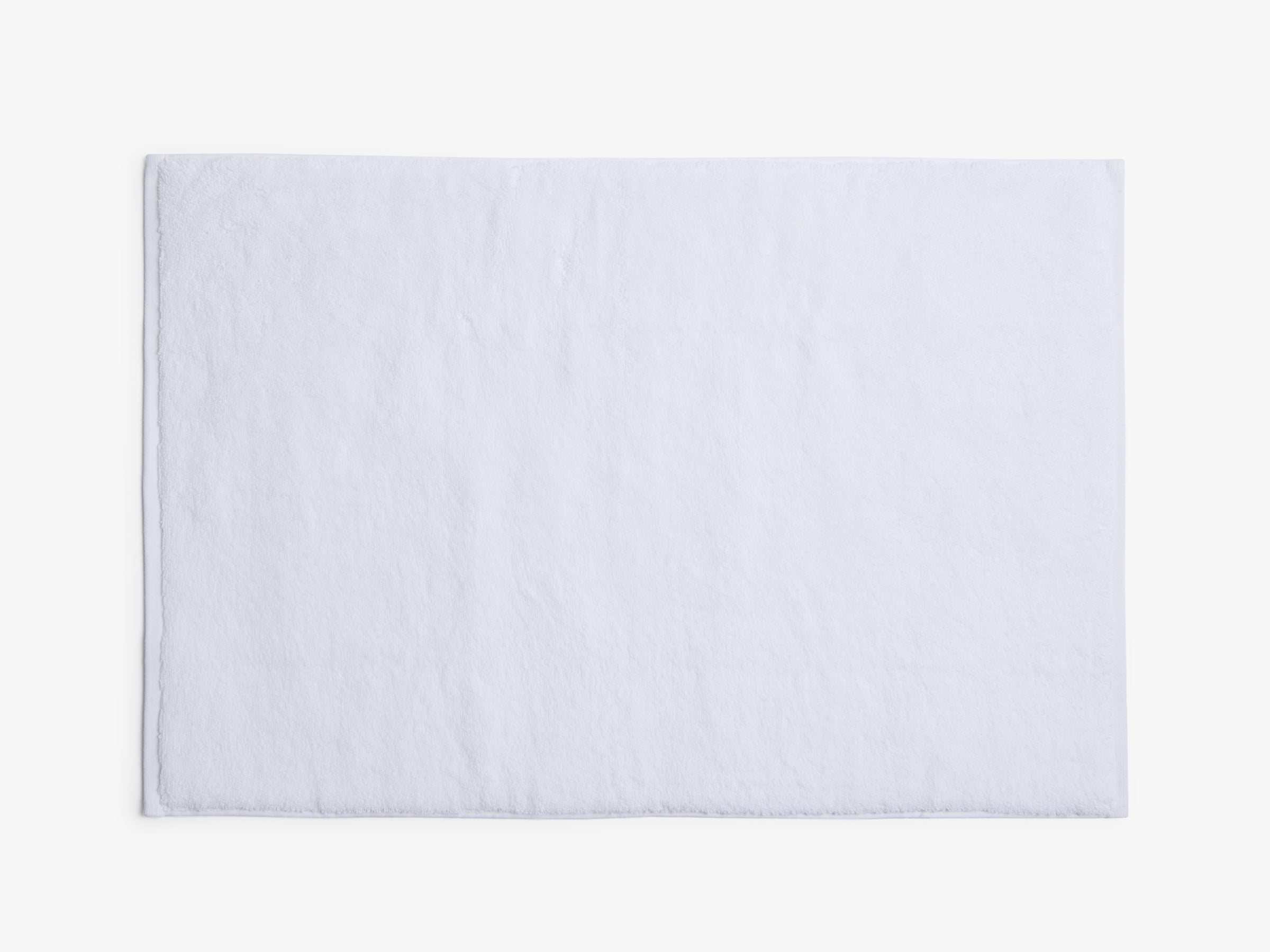 Organic Plush Tub Mat (White)