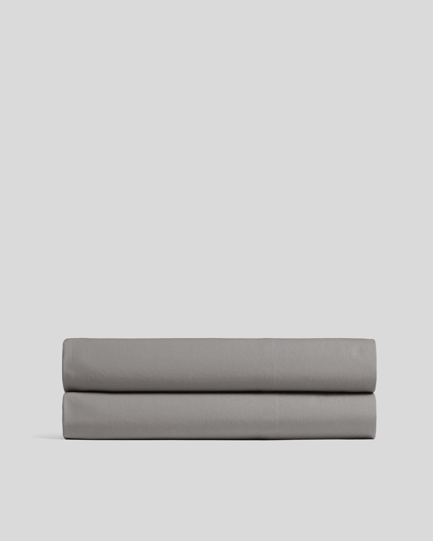 Percale Fitted Sheet (Pebble)