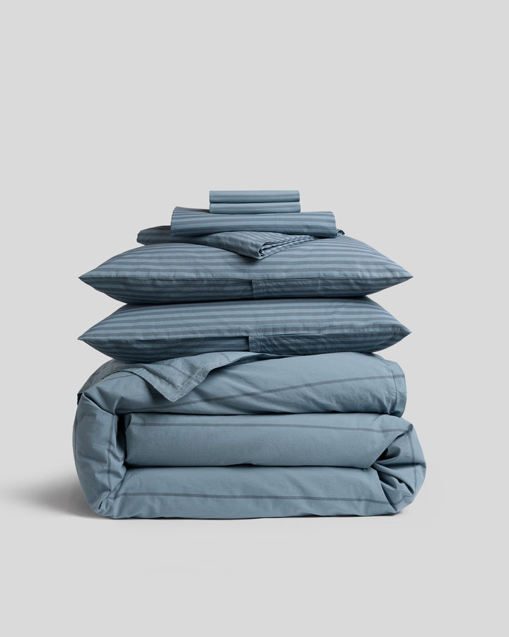 Percale Bundle - Dusk Stripe K/CK