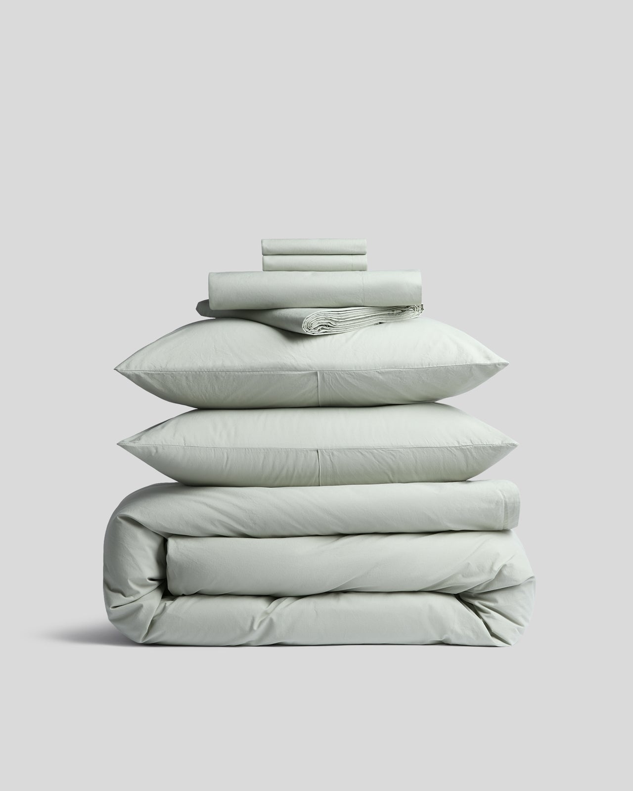 Percale Bundle - Sage F/Q - Full / Back Envelope