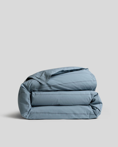 Percale Duvet Cover - QUEEN
