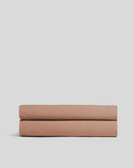 Percale Fitted Sheet (Adobe)