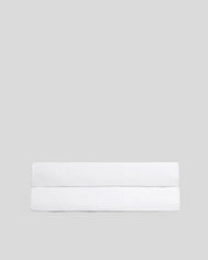 Percale Fitted Sheet (White)