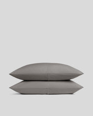 Percale Pillowcase Set (Pebble)