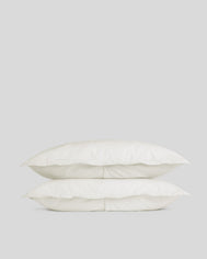 Percale Sham Set (Cream)