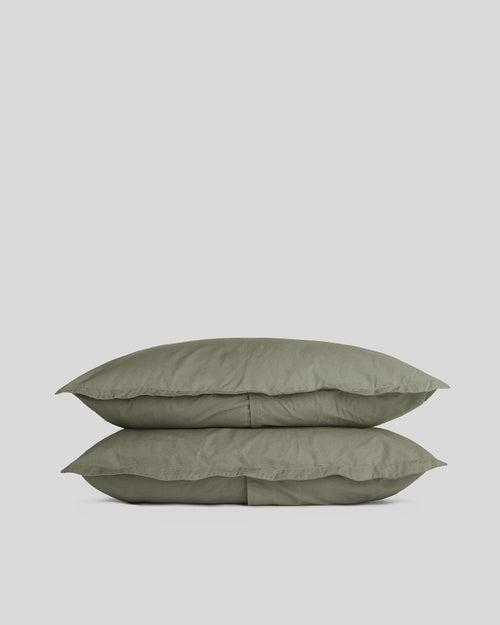 Percale Sham Set