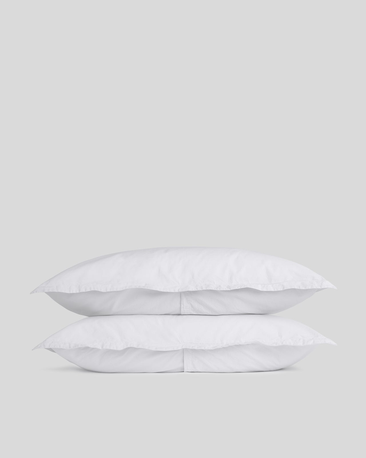 Percale Sham Set (White)