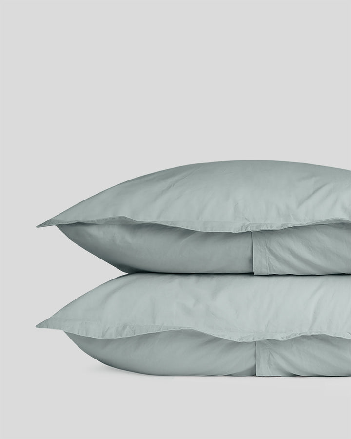 Percale Sham Set (Spa)