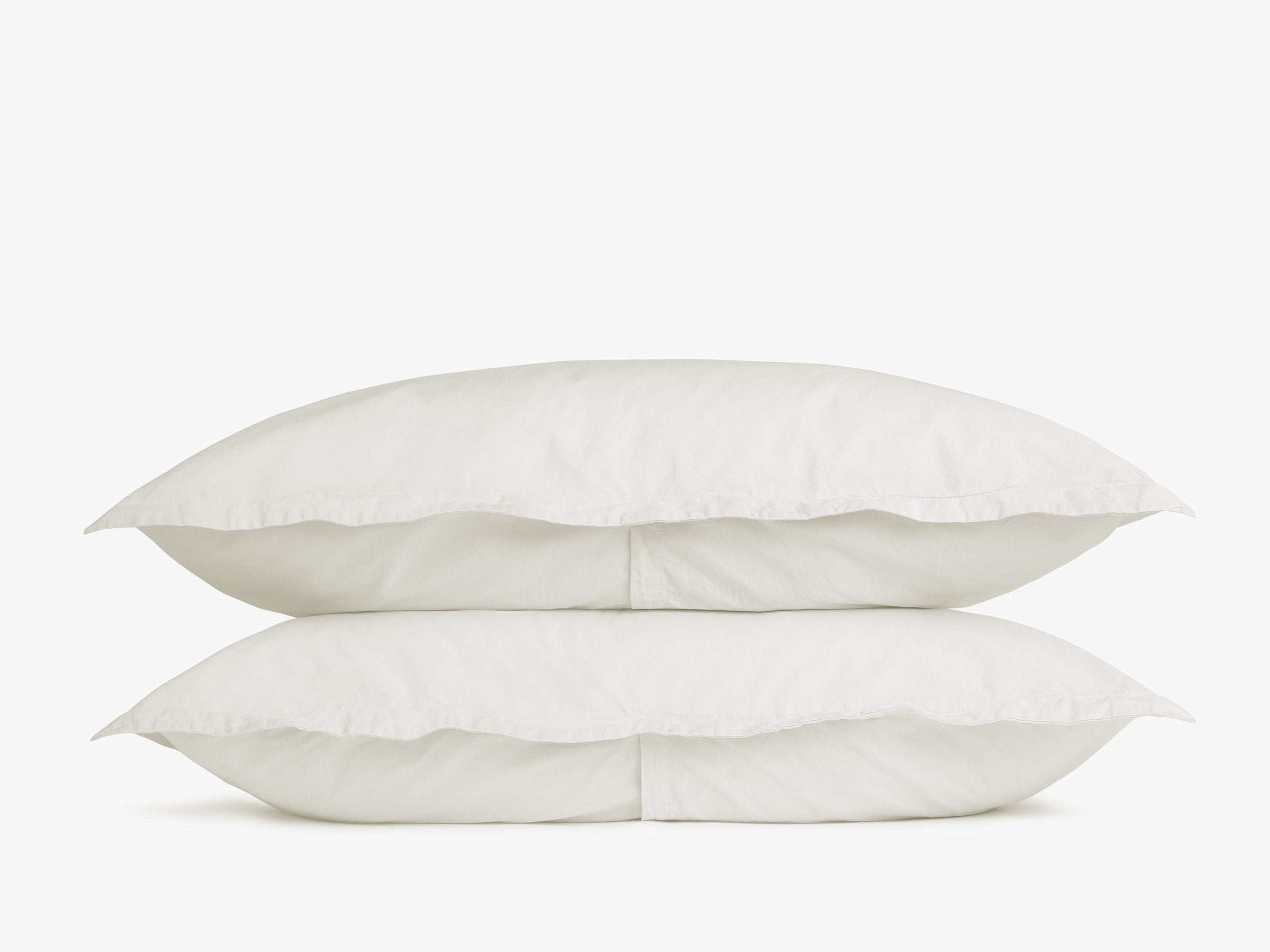 Percale Sham Set (Cream)
