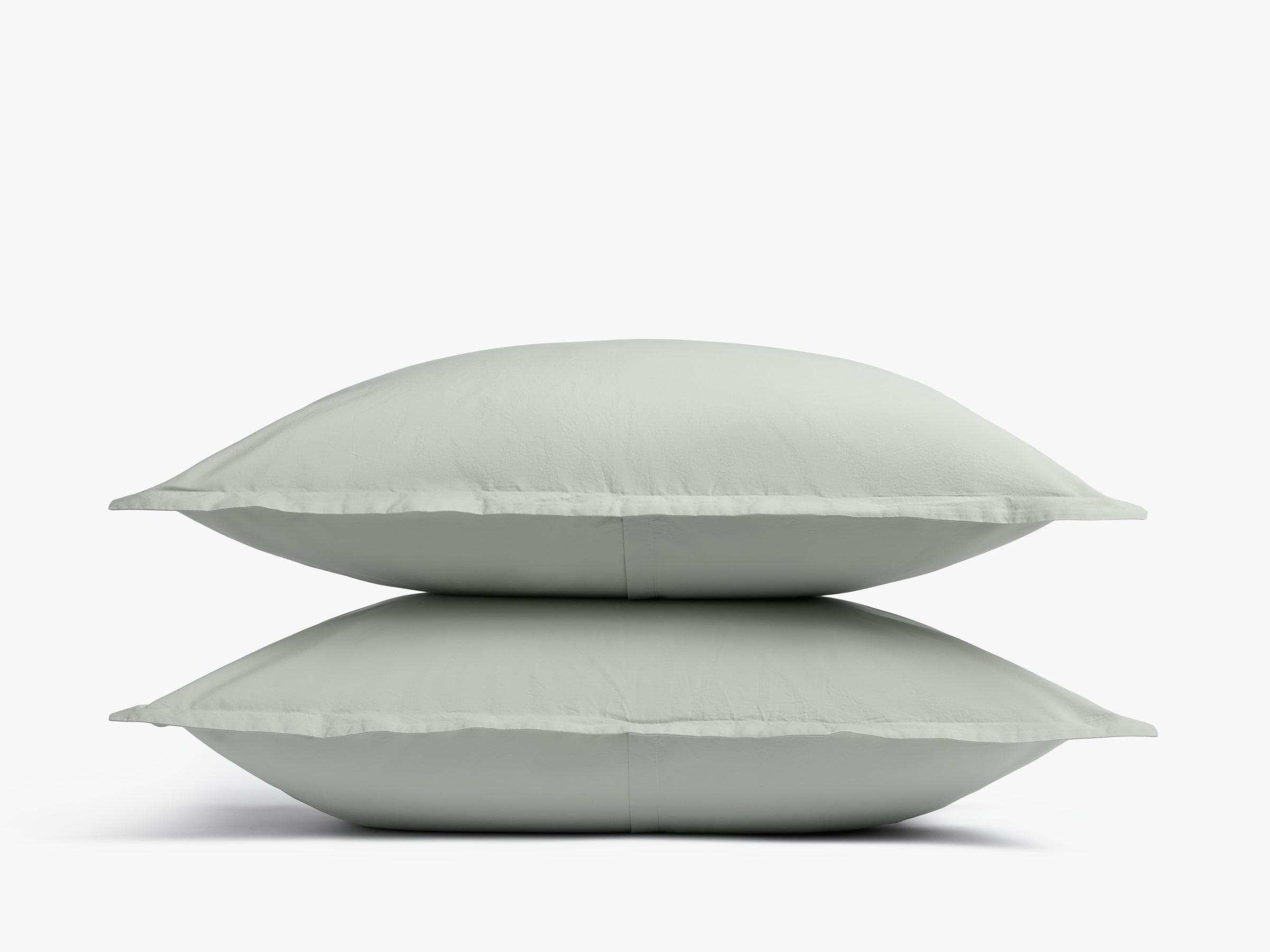 Percale Sham Set (Sage)
