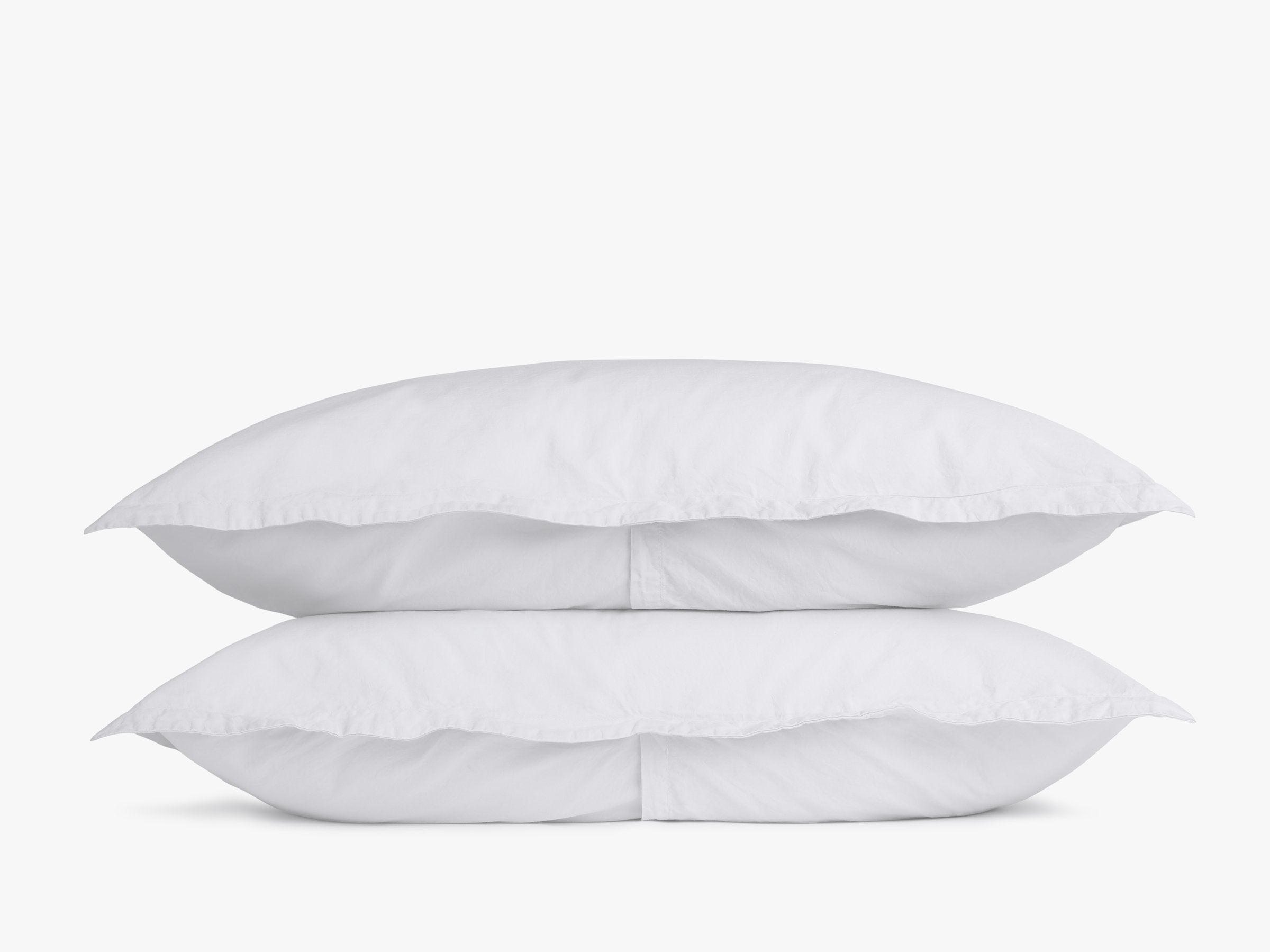 Percale Sham Set (White)