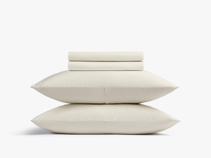 Percale Sheet Set - Butter K/CK