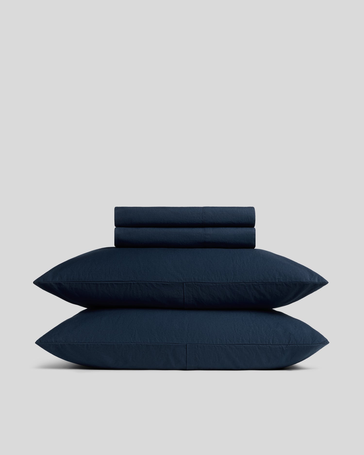 Percale Sheet Set - Ink F/Q