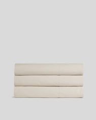 Percale Top Sheet (Bone)