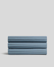 Percale Top Sheet (Dusk Stripe)