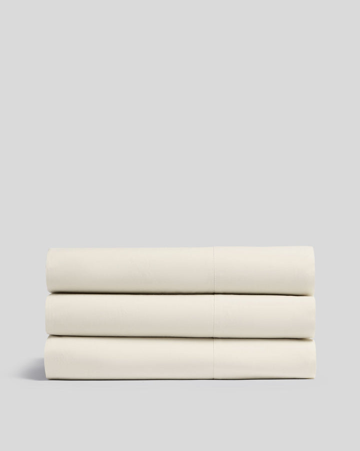 Percale Top Sheet (Butter)