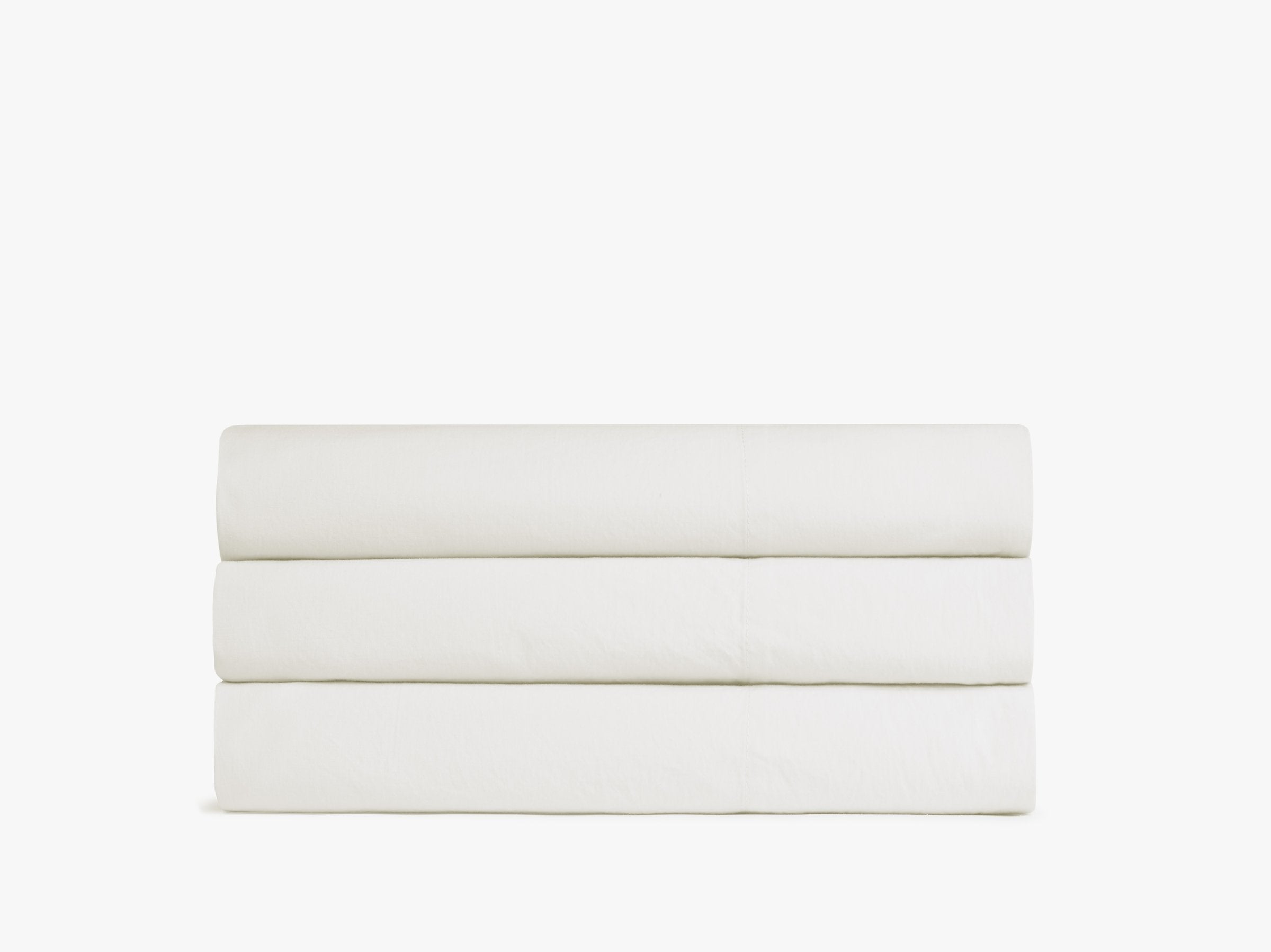 Percale Top Sheet (Cream)