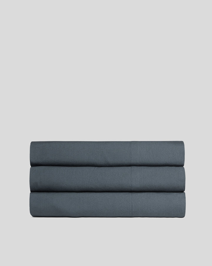 Percale Top Sheet (Dusk)