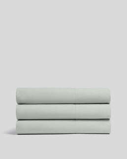 Percale Top Sheet - FINAL SALE (Sage)