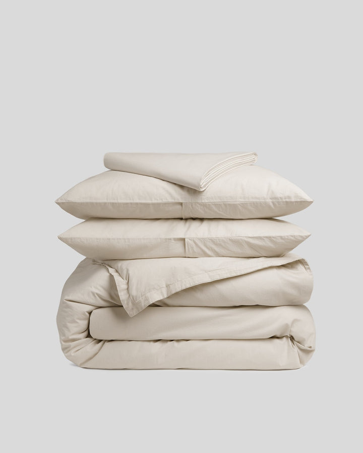 Percale Venice Set - Bone F/Q