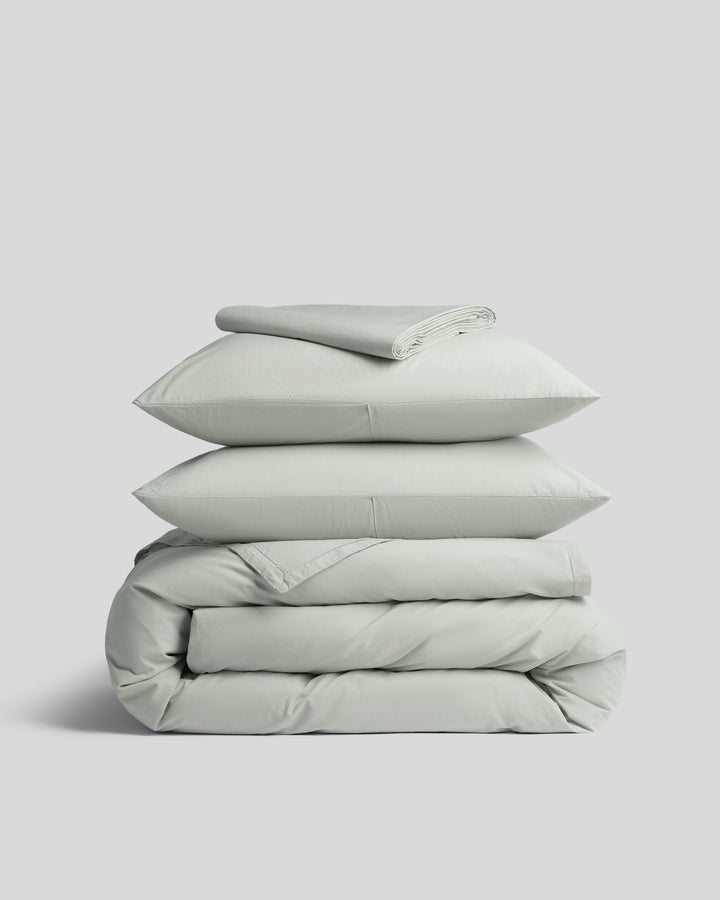 Percale Venice Set - Sage K/CK