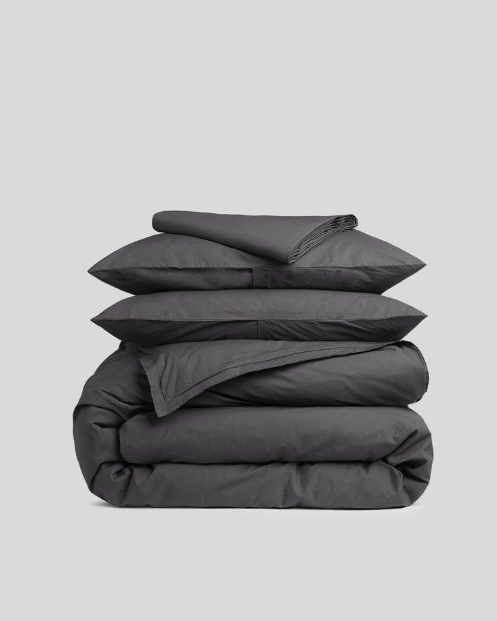 Percale Venice Set - Slate K/CK