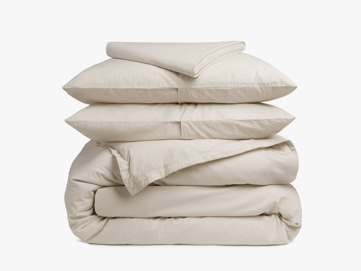 Percale Venice Set - Bone F/Q