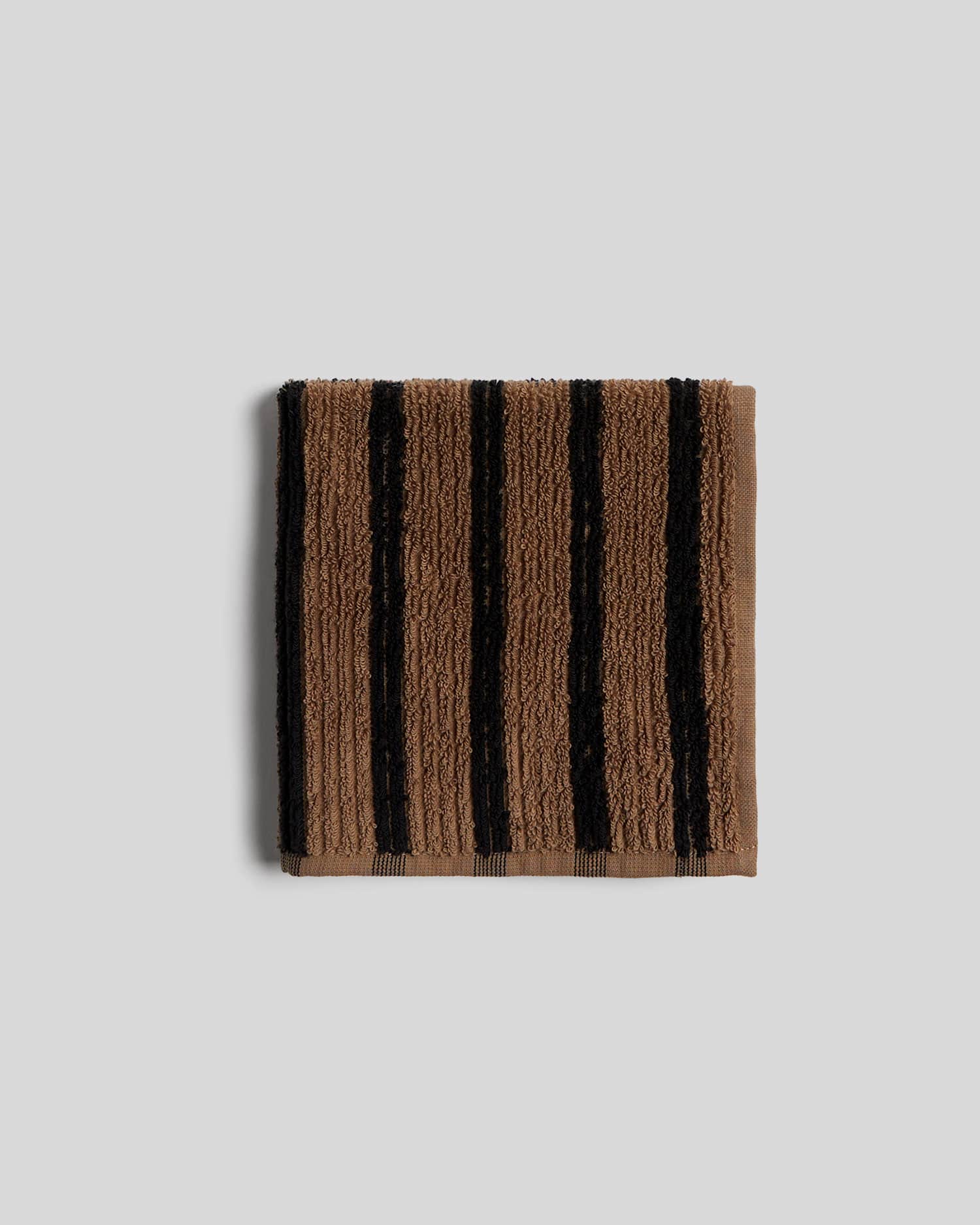 Organic Resort Stripe Towels (Camel with Soft Black) – Parachute Home