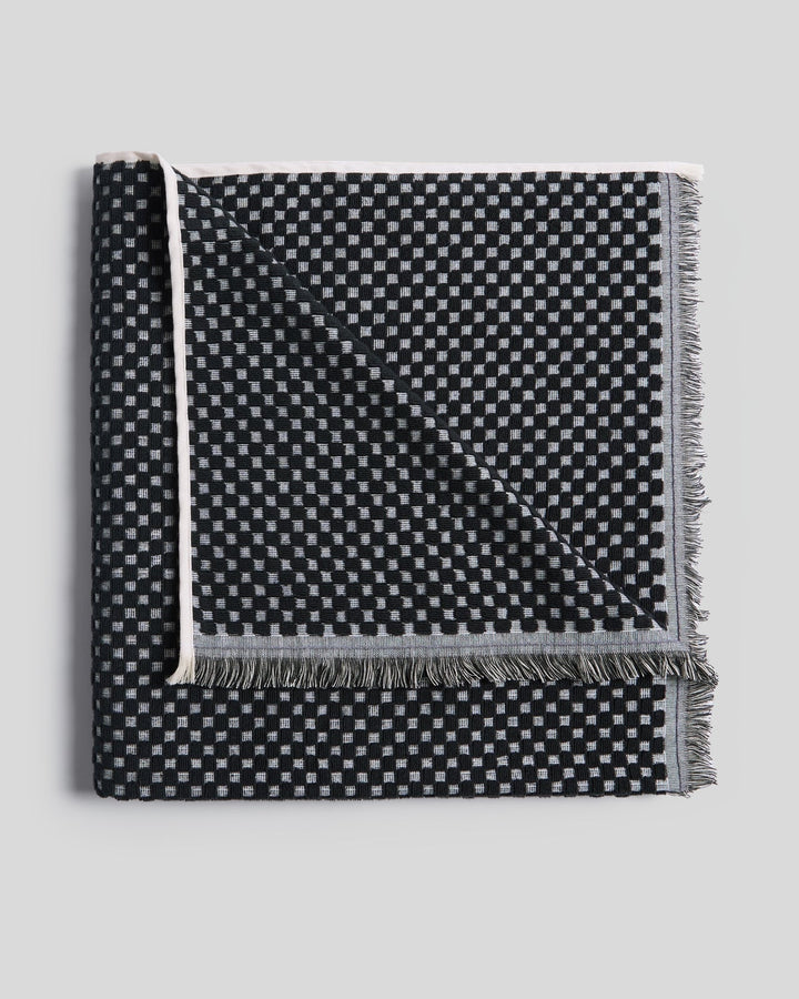 Riviera Beach Towel (Soft Black)