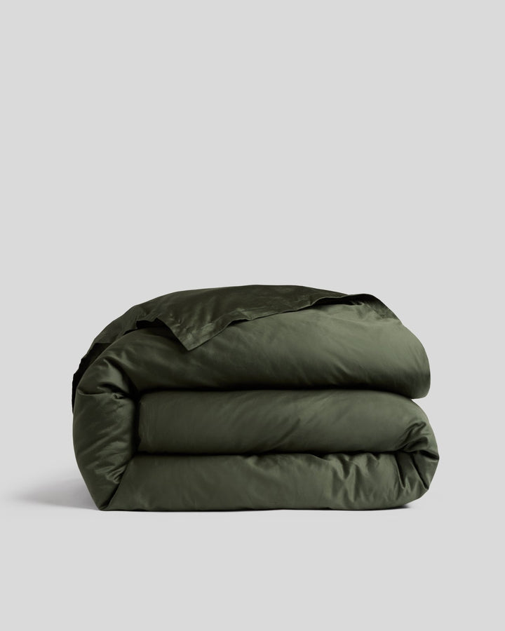 Sateen Duvet Cover (Evergreen)