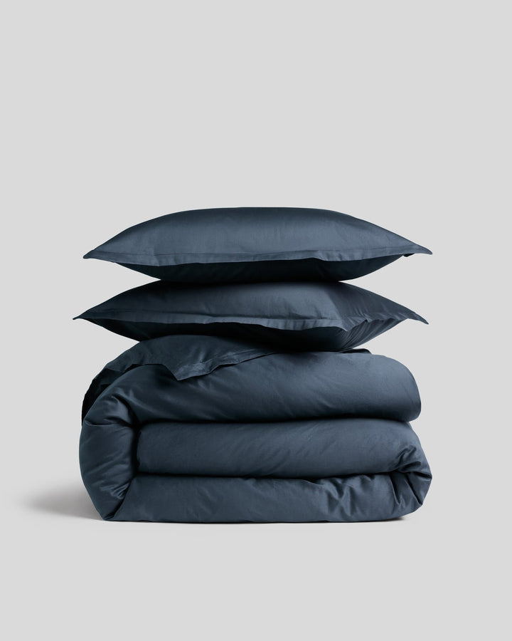 Sateen Duvet Cover Set - Dusk K/CK