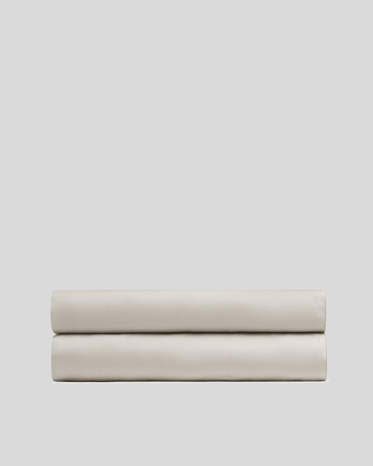Sateen Fitted Sheet (Bone)