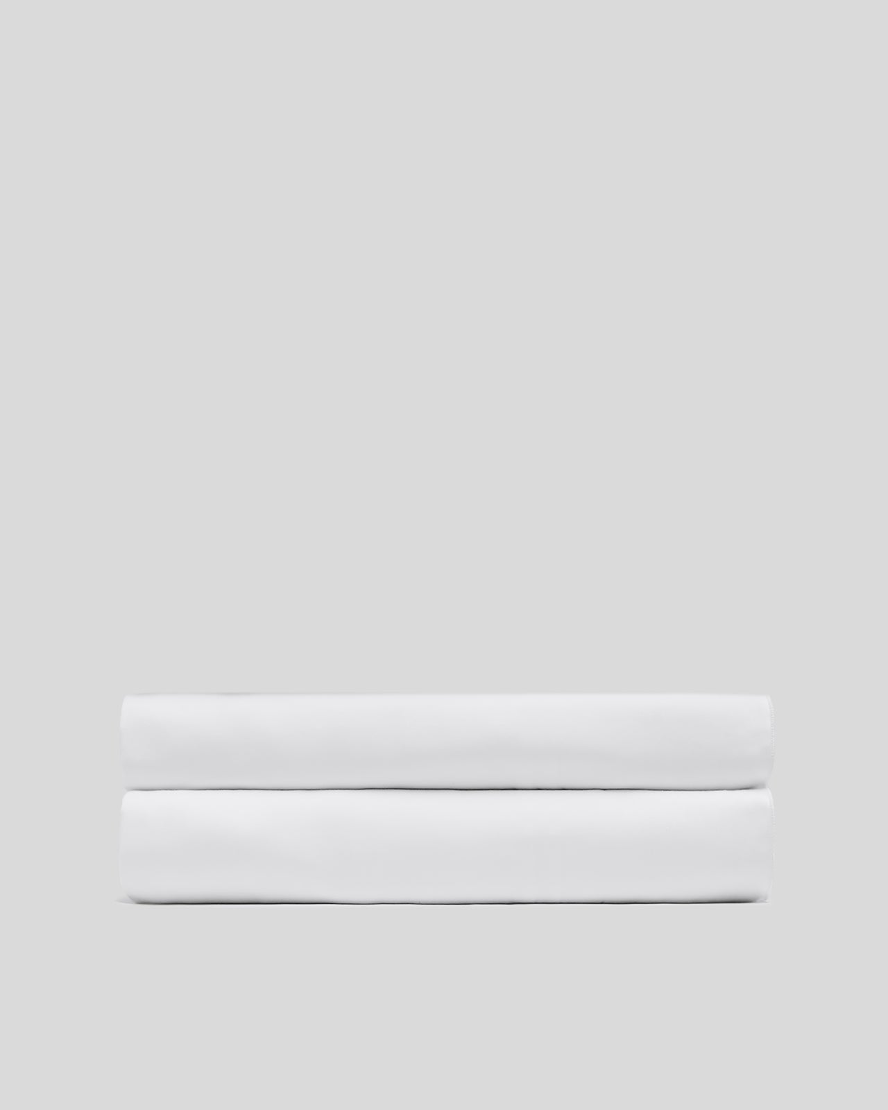 Sateen Fitted Sheet (Light Grey) - Cal King