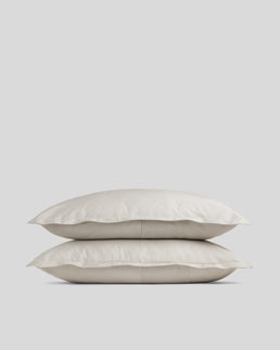 Sateen Sham Set (Bone)