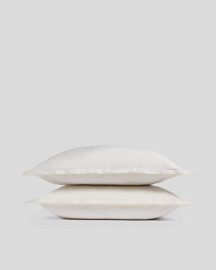 Sateen Sham Set (Cream)