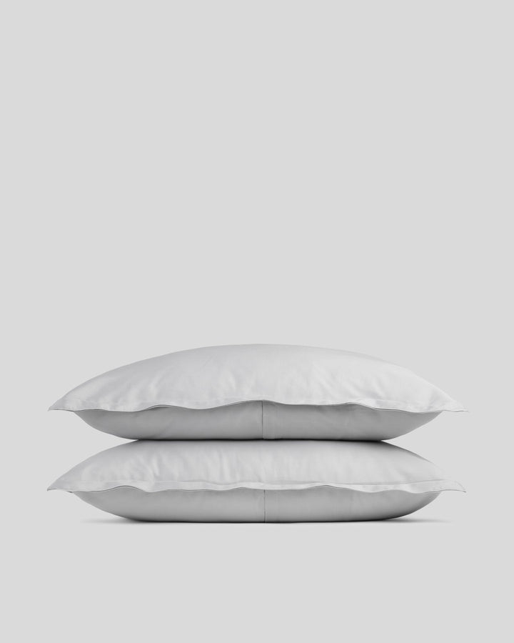 Sateen Sham Set (Light Grey)