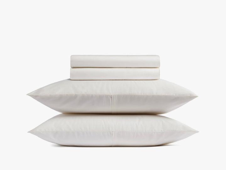 Sateen Sheet Set - Cream K/CK